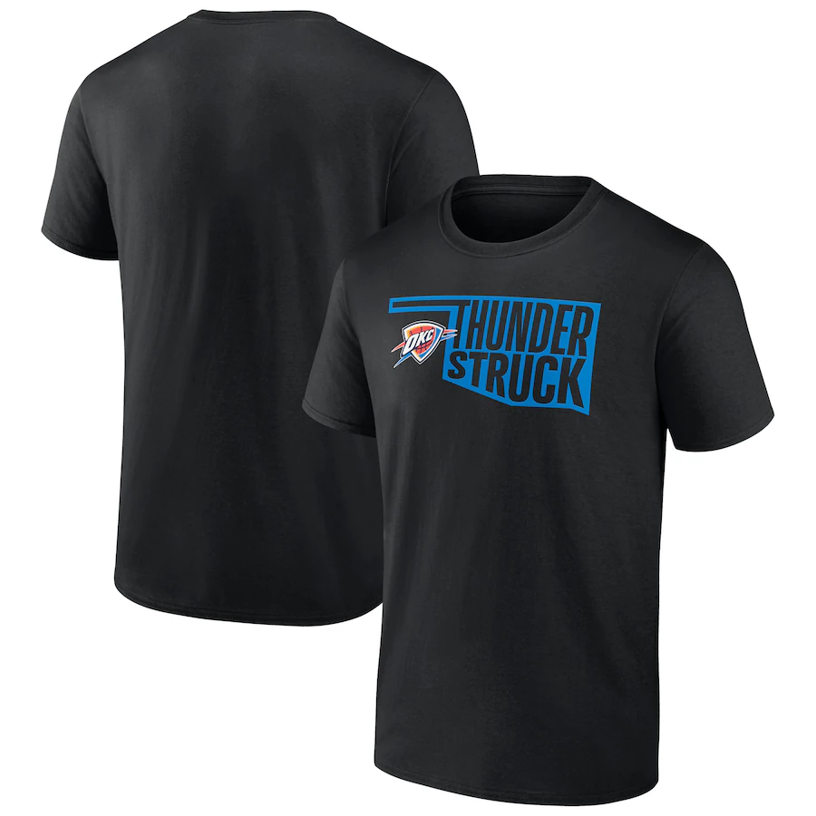 Men Oklahoma City Thunder short T Shirt 2025 style 36